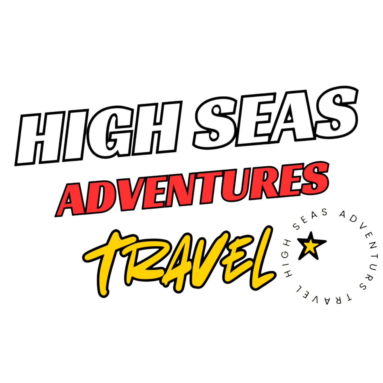 High Seas Adventures Travel logo